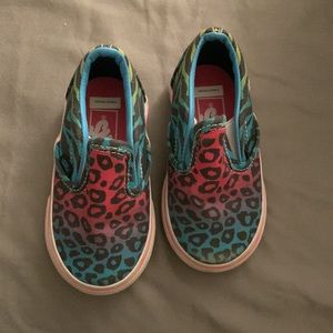 Slip on Vans toddler size 5